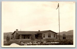 RPPC Real Photo Postcard -  Buffalo Bill Museum