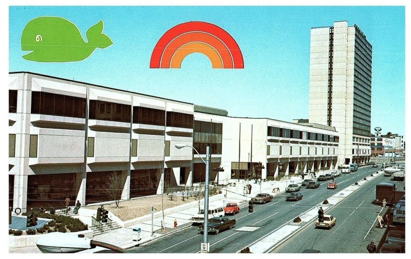 The Hartford Civic Center in Hartford, Connecticut Postcard