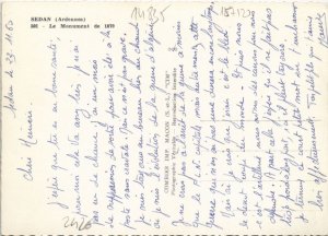 CPM Sedan Le Monument (15712)