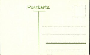 Hamburg Jungfernstieg Vintage Postcard Standard View Card