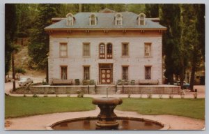 Bowers Mansion Between Reno & Carson City Nevada~Mirro-Krome~Vintage Postcard
