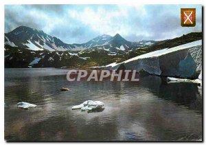 Postcard Modern Light and Colors Capcir Ponds Camporelle
