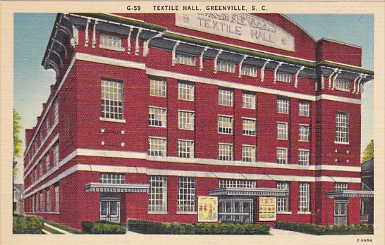 Textile Hall Greenville South Carolina