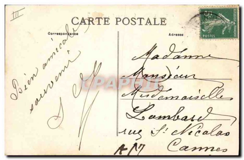 Old Postcard Folklore The Auvergne Bourree