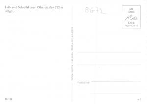 GG072 luft und schrothkurort oberstaufen allgau  car voiture  germany