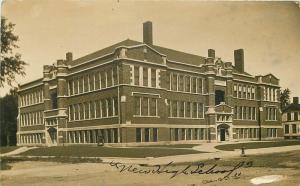 BEATRICE NEBRASKA 1911 New High School RPPC real photo postcard 4084