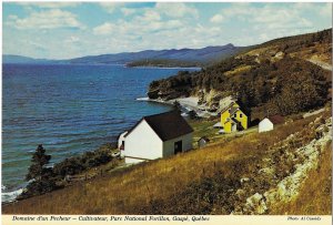 Forillon National Park Xavier Blanchette's House Gaspe Quebec Canada 4 by 6