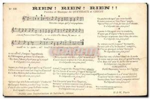 Old Postcard Nothing! nothing ! nothing ! Chicot Queyriaux