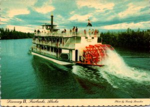 Alaska Fairbanks Discover II Riverboat On The Tanana River