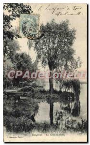 Postcard Old Bougival La Grenouillere