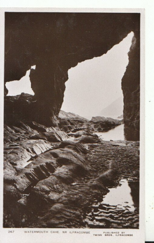 Devon Postcard - Watermouth Cave - Near Ilfracombe - Ref TZ4610 