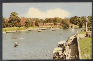 Middlesex Postcard - River Scene at Hampton Court    RS13916