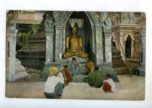 247041 INDIA Buddhists praying Evangelical-Lutheran mission PC