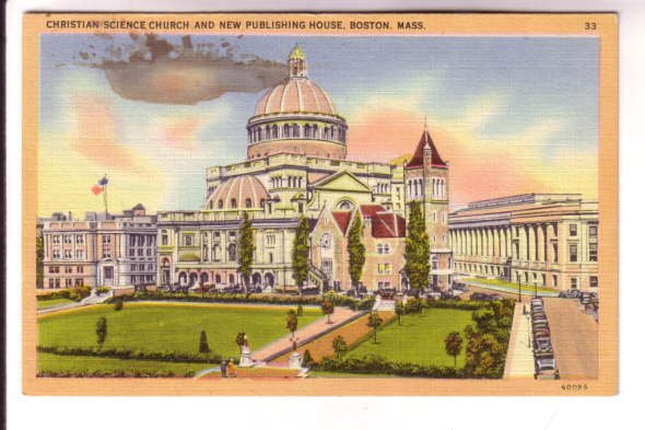 Christian Science Church and Publishing House, Boston Massachusetts