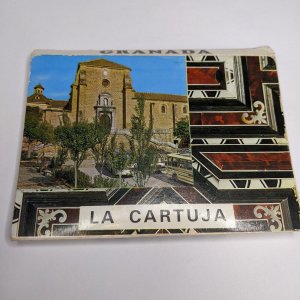 c1980s Granada, Spain Carthusian Monastery of Cartuja 10 View Postcard Folder M9