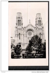 RP; STE-ANNE DE BEAUPRE, Quebec, Canada; Basilique, 1946-1948s