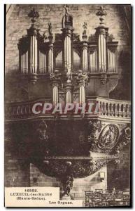 Old Postcard Organ Luxeuil les Bains Organs