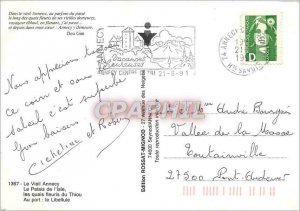 'Modern Postcard The Old Annecy The Palais de l''Isle adorned banks Thiou'