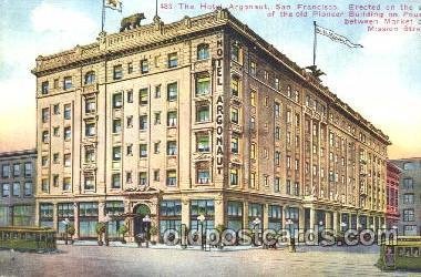 The Hotel Argonaut 1915 Panama Worlds Fair, San Francisco, CA USA 1916 postal...