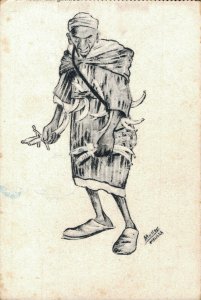 Morocco Caricature Funny Humor 1920´s 04.58