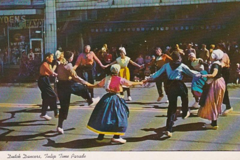 Michigan Holland Dutch Dancers Tulip Time Parade 1985