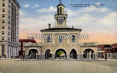 Old Market House, Built in 1838 in Fayetteville, North Carolina