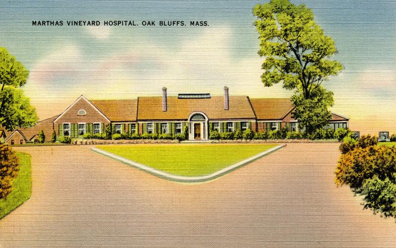 MA - Martha's Vineyard Island. Oak Bluffs. Martha's Vineyard Hospital