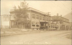 Woronoco Russell MA Strathmore Inn c1930 Real Photo Psotcard