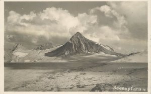 Mountaineering Austria photo postcard Scesaplana 1923 cottage cancels