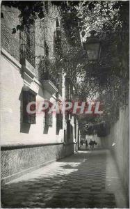 Postcard Modern Sevilla Barrio de Santa Cruz Seville Callejon del Agua S�nt...