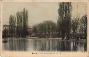 CPA B.J.C. TINTED PARIS Parc montsouris Le Lac (49306)