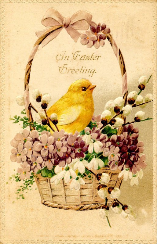 Greeting - Easter     (chick)