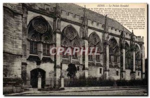 Old Postcard Sens Palace Synodal