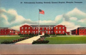 Tennessee Memphis Kennedy General Hospital Administration Building Curteich