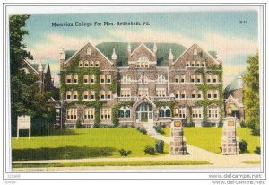 Moravian College for Men, Bethlehem, Pennsylvania, 30´s 40´s