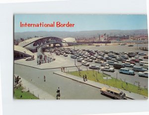 Postcard International Border, Tijuana, Mexico