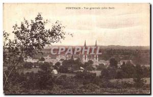 Postcard Old Pontmain Vue Generale Cote Sud