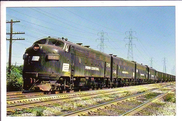 Penn Central Railroad, Cleveland Ohio, Train