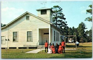 Postcard - St. Peters Congregational Church Of Bayou Blue, Louisiana