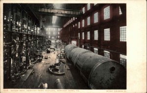 Newport News VA Virginia Shipyard Boiler Shop Detroit Publishing Postcard