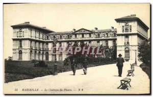 Old Postcard Marseille Le Chateau du Pharo