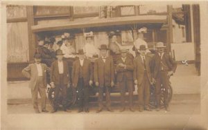 RPPC Denver Omnibus & Cab Co. Touring Automobiles c1910s Vintage Photo Postcard