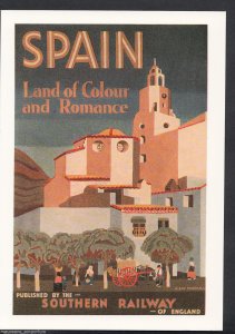 Advertising Postcard - Spain - Southern Railway of England  BH6194