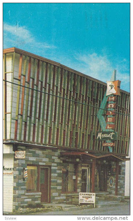 Hotel Menuet, 34 rue Notre Dame, Cap-Chat, Cte Gaspe nord, Quebec, Canada, PU...