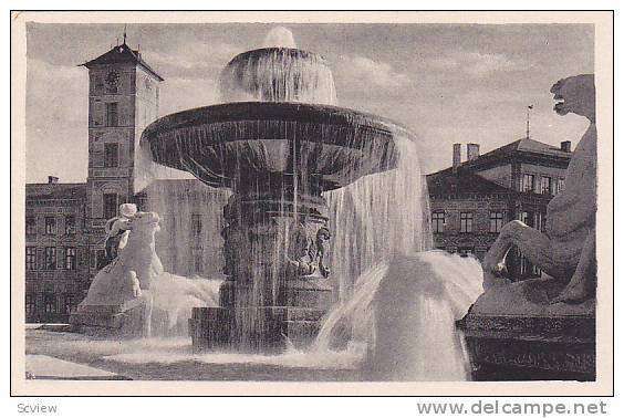 Wittelsbacher Brunnen, Munchen (Bavaria), Germany, 1910-1920s