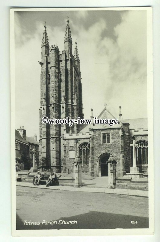 cu2101 - The Parish & Priory Church of St. Mary, in Totnes, Devon - postcard