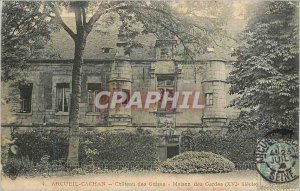 Postcard Old Arcueil Cachan Chateau des Guise House Guards sixteenth century