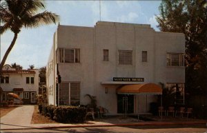 Palm Beach Florida FL Hotel 1950s-60s Postcard