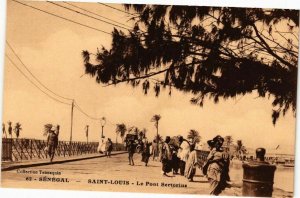 CPA AK Senegal-Saint Louis-Le Pont Sertorius (235570)