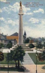 Statue of General Robert E. Lee, Lee Circle New Orleans LA Unused